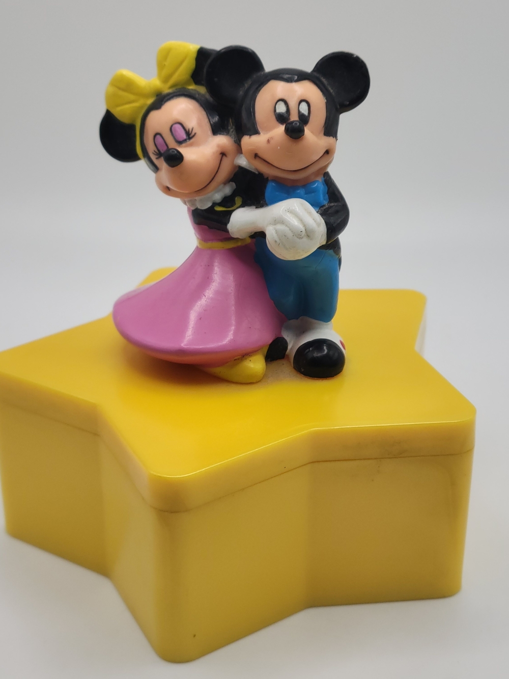 Vintage 1989 Avon Mickey & Minnie in Hollywood Jewelry Organizer Storage Box Lid